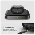 ACS09441 - Powerbeats Pro 2 Rugged armor in matte black out of battery? keep the case on while charging up your powerbeats.