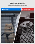 ACP11156 - Pet Car Backseat Barrier | PS200 in Black showing pet-safe material