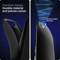 ACS03705 - PS5 Remote Silicone Fit Case in black showing the precise design. Durable material and precise cutout