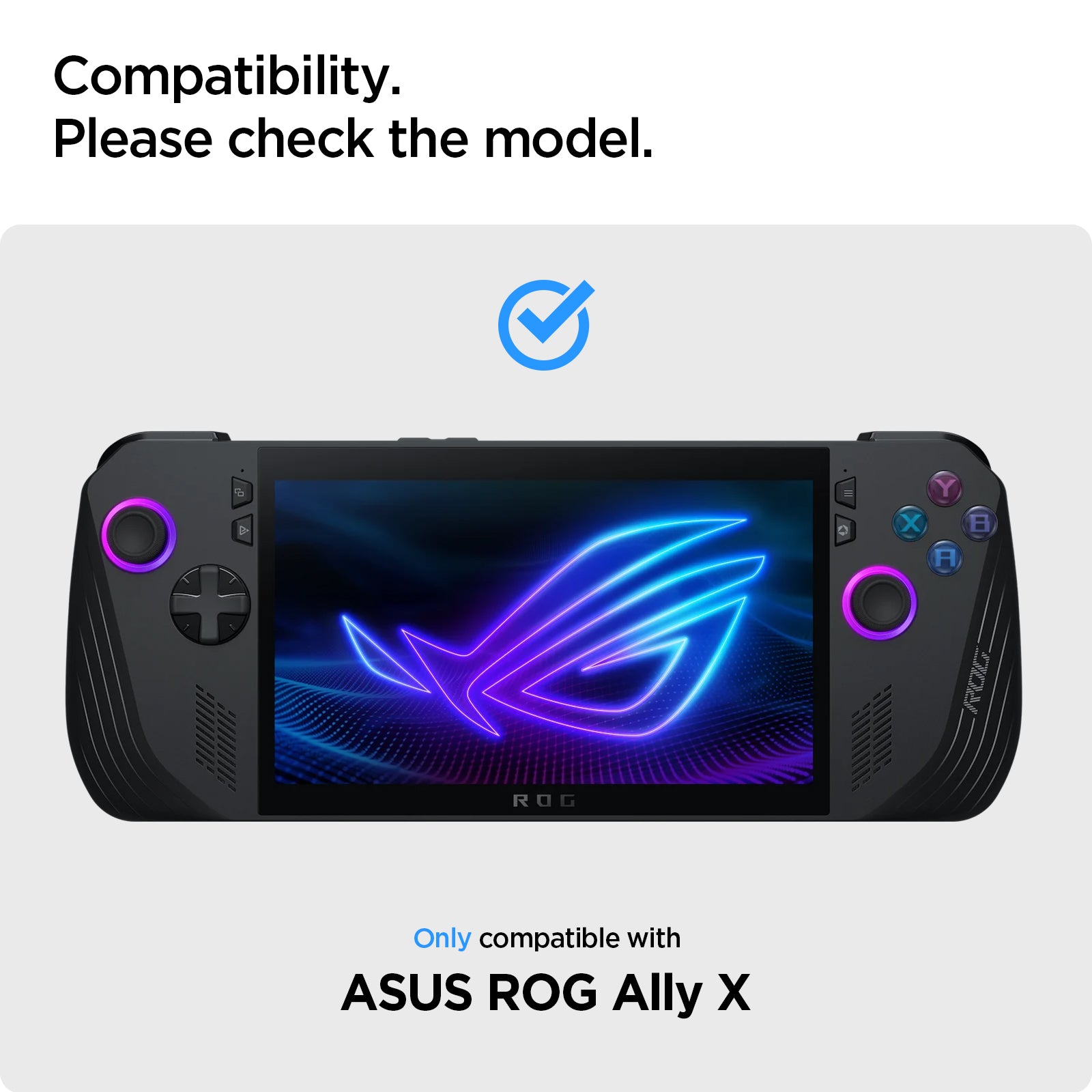  AGL07043 - ROG Ally X (2024) -  GLAS.tR EZ Fit