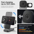 AMP06527 - fast charging up to 15W (Qi2). Charge quickly while using Standby mode with iOS 17.