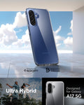 ACS10108 - Galaxy A17 5G Case Ultra Hybrid in Crystal Clear showing design by spigen