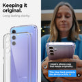 ACS05904 - Galaxy A34 5G Case Ultra Hybrid in Crystal Clear  keeping it original. Long lasting clarity.