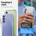 ACS05890 - Galaxy A54 5G Case Liquid Crystal Glitter in Crystal Quartz keeping it clear. Long lasting clarity.