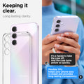 ACS07537 - Galaxy A55 5G Case Liquid Crystal in Crystal Clear  keeping it clear. Long lasting clarity.