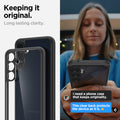ACS07529 - Galaxy A55 5G Case Ultra Hybrid in Matte Black  keeping it original. Long lasting clarity.