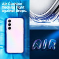 ACS07528 - Galaxy A55 5G Case Ultra Hybrid in Crystal Clear aircushion tech to fight against drops.