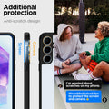 ACS07529 - Galaxy A55 5G Case Ultra Hybrid in Matte Black additional protection. Anti scratch design.