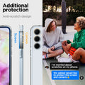 ACS07523 - Galaxy A35 5G Case Ultra Hybrid in Crystal Clear additional protection. Anti scratch design.