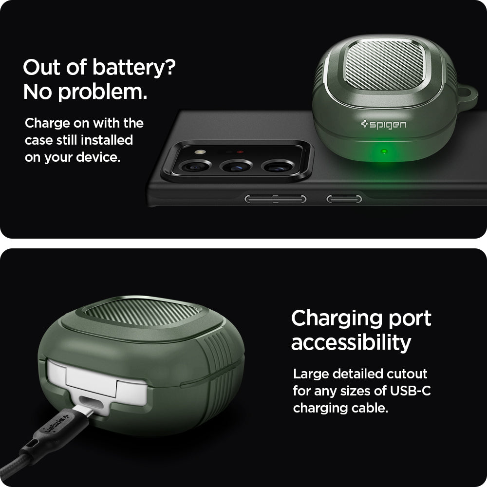 Galaxy Buds Series Case Rugged Armor - Spigen.com Official Site