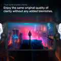 AGL07183 - Playstation Series GLAS.tR EZ Fit showing the true tone crystal clarity. Enjoy the same original quality of clarity without any added blemishes