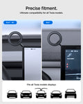 ACP11657 - Spigen MagSafe mount fitting Tesla 15.4-inch, 16-inch, and 18.5-inch displays, compatible with all Tesla models