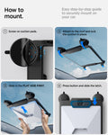 ACP09333 - Starlink Mini Car Mount STL100 showing how to mount