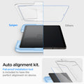 AGL07000 - Galaxy Tab S9 Screen Protector EZ Fit GLAS.tR auto alignment kit fail proof installation tool included