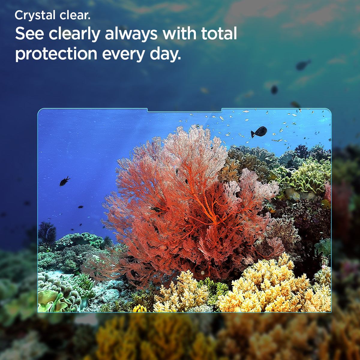 AGL08633 - Microsoft Surface Laptop 15-inch (2024) Glas.tR SLIM showing the crystal clear, see clearly always with total protection everyday