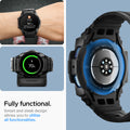 ACS08338 - Galaxy Watch 7 (44mm) Rugged Armor Pro in Matte Black  fully functional. Smart design and sleek design allows you to utilize all functionalities.