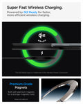 ACS11559 - Galaxy Z Fold 8 Air Fit Pro (Mag Fit) Black showing it is Qi2 Ready for super fast wireless charging