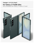 ACS11493 - Galaxy Z Fold 8 Ultra Air Fit Pro (Mag Fit) Abyss Green showing the Air Fit Pro MagFit product title graphic for Galaxy Z Fold 8 Ultra, alongside multiple angled views of the case in folded, unfolded, and back positions