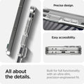 ACS09560 - Galaxy Z Flip 7 Case Ultra Hybrid Pro Neo One (Magfit) showing the precise design and easy accessibility. All about the details. Built for full functionality with an ultra-slim, precision-engineered fit