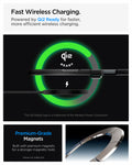 ACS11511 - Galaxy Z Flip 8 Series - Air Fit Pro (Mag Fit) showing it is Qi2 Ready for fast wireless charging