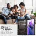 ACS03008 - Galaxy Tab S7 FE Case Tough Armor Pro in gunmetal do you. we got you. ready to take on the da with you. we got you covered all day.