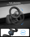 ACP10259 - Spigen Tesla Air Vent Dashboard Mount showing fully adjustable 360 degree rotation mechanism