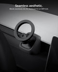 ACP10259 - Spigen Tesla Air Vent Dashboard Mount showing seamless OEM style integration on dashboard