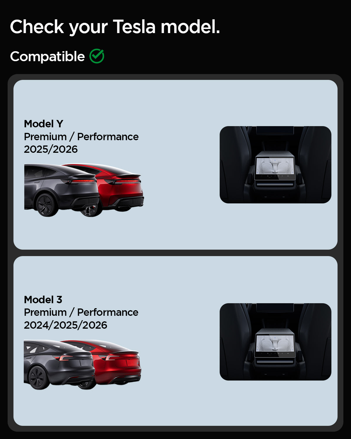 AGL10655 - Check your Tesla model compatibility with Tesla Series - Screen Protector Glas.tR SLIM (Rear)