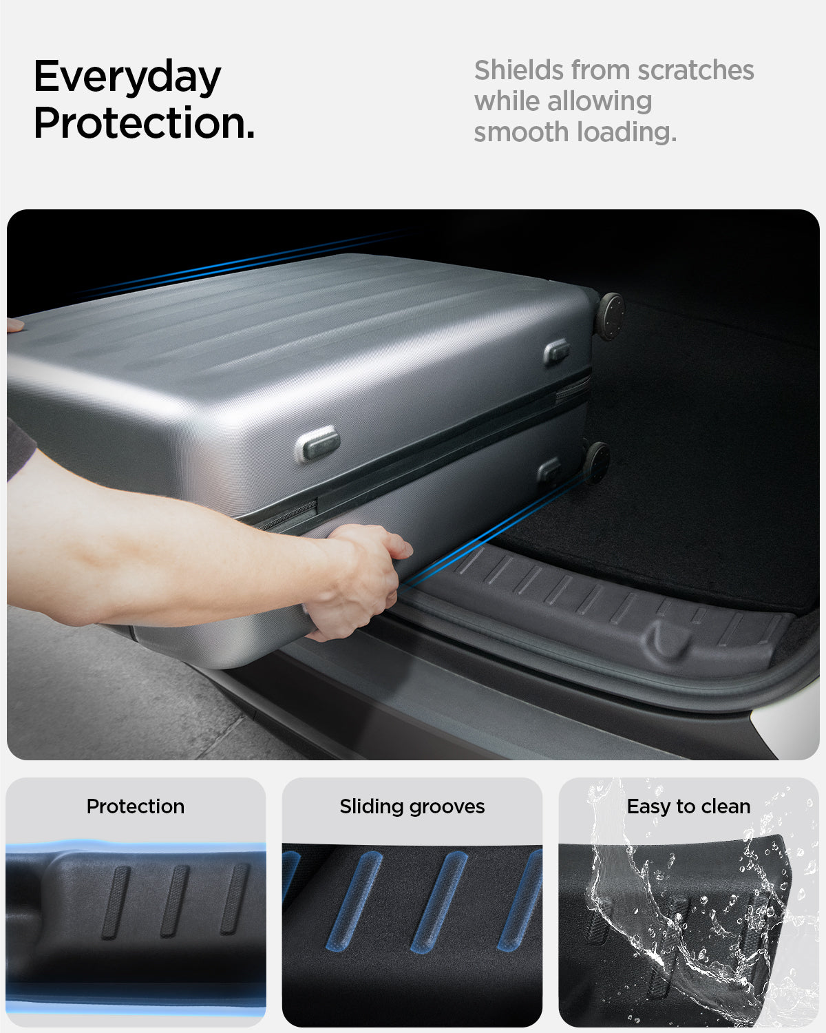 ACP09759 - Tesla Series Trunk Sill Guard | TG100-YJ