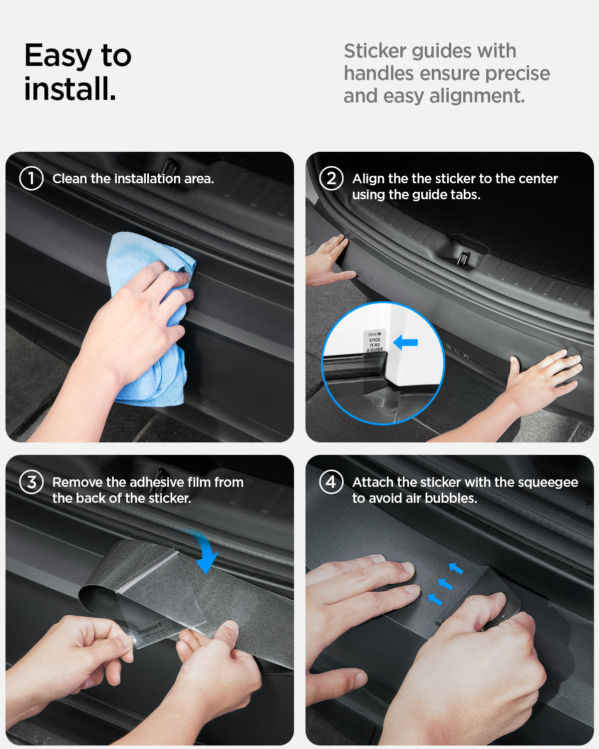 ACP10618 - Model Y Juniper (2025+) Rear Bumper Guard | TG200-YJ