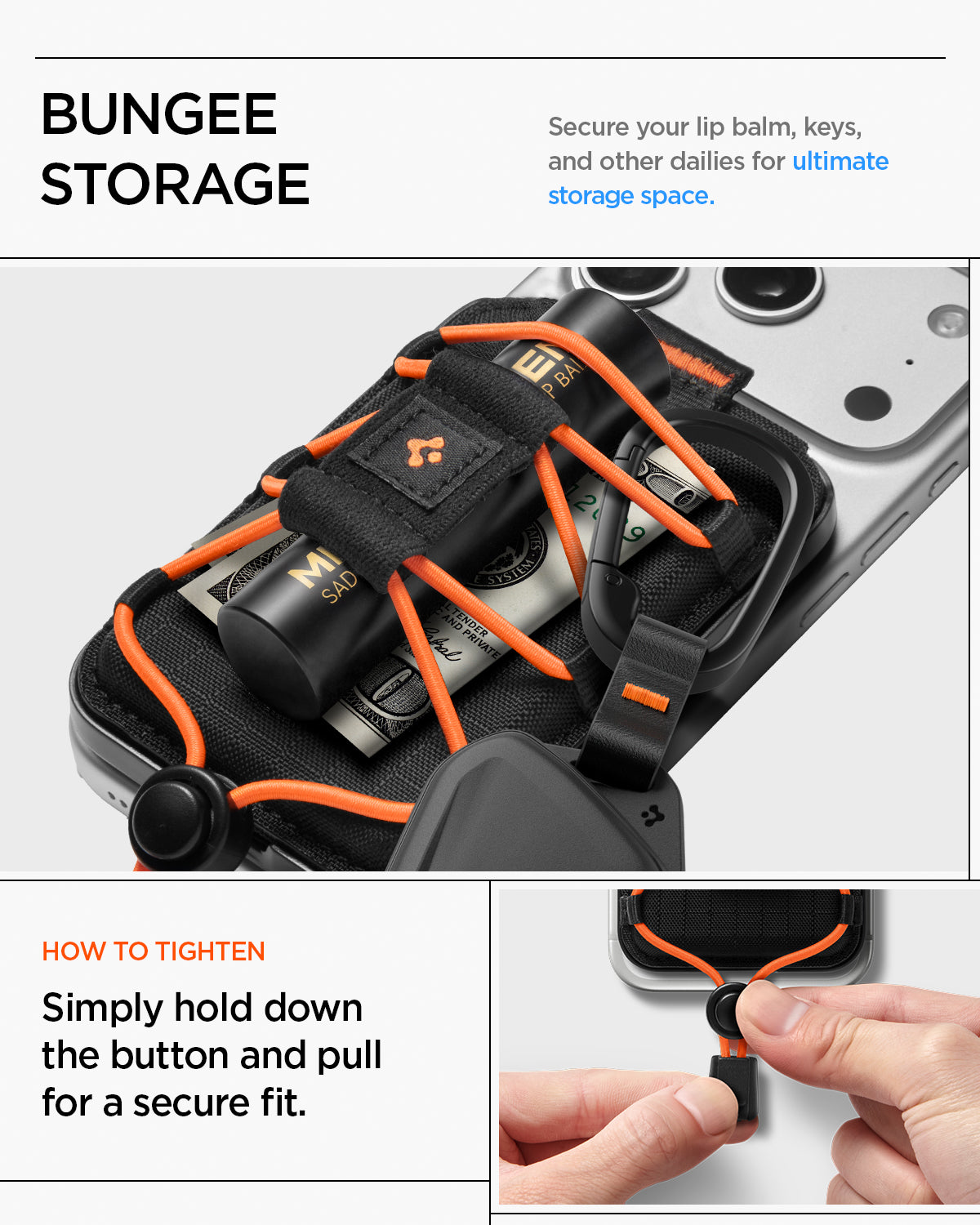 AFA10552 - Tiefit Card Holder (MagFit) in Black