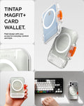 AFA07557 - MagSafe Card Holder Tintap (MagFit) in Frost Clear showing Tintap Magfit+ Card Wallet
