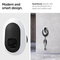 ACP04295 - Tesla Charging Wall Mount in white modern and smart design. Seamlessly blends into all environments for a sleek and subtle look.