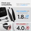 ACP05444 - Tesla Charger Cable Cover TO110 in black check your compatibility. please check if your charging cable is compatible first.