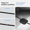 ACP05444 - Tesla Charger Cable Cover TO110 in black keep it in pristine condition. close the garage door without damaging cable housing.
