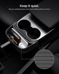 ACP11170 - Tesla Series - Console Extender | TO220CYS in Black showing keep it quiet.