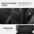 ACP07408 - Tesla Model Y 2025 Refresh & 3 Highland - Center Console Hidden Storage Box sleek form fitting design. sleek carbon accent design matches the overall tesla interior aesthetics. Carbon fiber. In style with timeless finish.