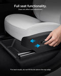 ACP10798 - Model Y Juniper (2025+) 2PK Underseat Organizer Box | TO222J showing full seat functionality.