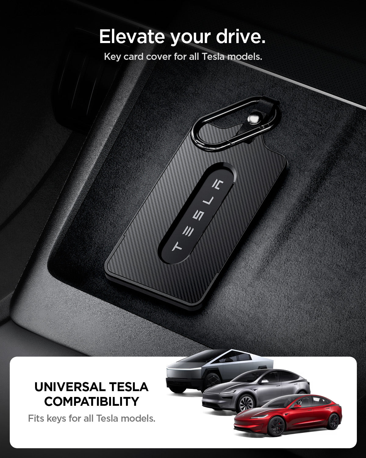 Tesvolution® Porta carte chiavi Tesla - Portachiavi porta carte per modello 3 Model Y, S e X - in pelle vegana Tesvolution® Porta carte chiavi Tesla - Portachiavi porta carte per modello 3 Model Y, S e X - in pelle vegana