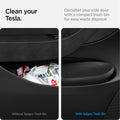 ACP09183 – Tesla Model Y Car Trash Bin in black clean your tesla. declutter your side door with a compact trach bin for easy waste disposal.