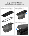 ACP11106 - Tesla Series - Car Trash Can | TO281J showing easy liner installation.