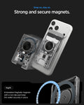 AFA11403 - MagSafe Card Holder Ultra Hybrid Neo One (Mag Fit) showing detachable magnetic NeoOne MagFit wallet card holder with secure MagFit connection