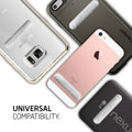 000EM21073 - U100 Universal Kickstand (Metal) in rose gold showing the universal compatibility