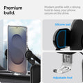 ACP07871 - Tesla Tap Lock Universal Mount ITLST90 in Black premium build. Modern profile with a strong hold to keep your phone secure on the drive. Silicone pad, Adjustable foot.