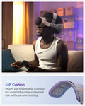 AFA07255 - Apple Vision Pro Head Strap in Charcoal Gray showing the Soft Cushion. Plush, yet breathable cushion for comfort during extended use without overheating