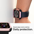 062CS24479 - Apple Watch Series (44mm) Case Tough Armor in rose gold raised edges and resist scratches. Daily protection.