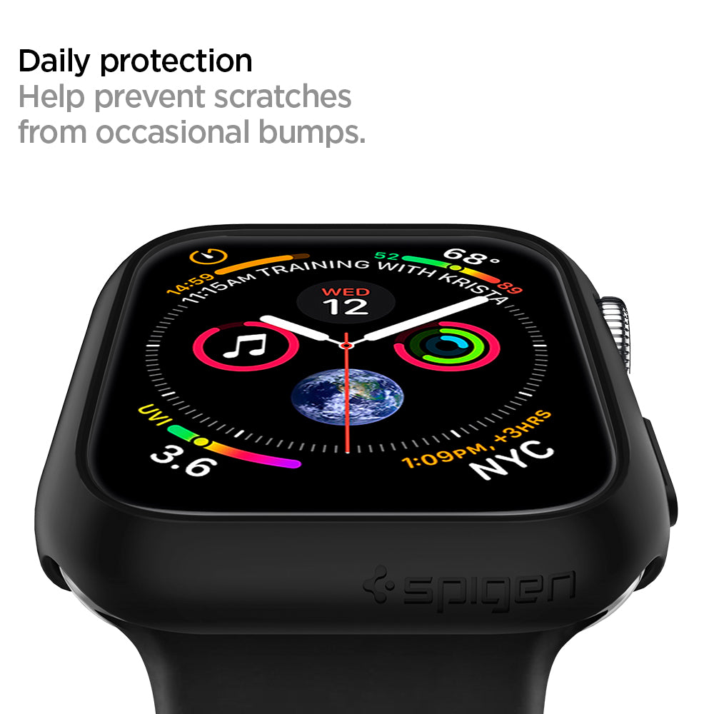 061CS24484 - Apple Watch Series (Apple Watch (40mm)) Case Thin Fit in black help prevent scratches from occasional bumps. Daily protection