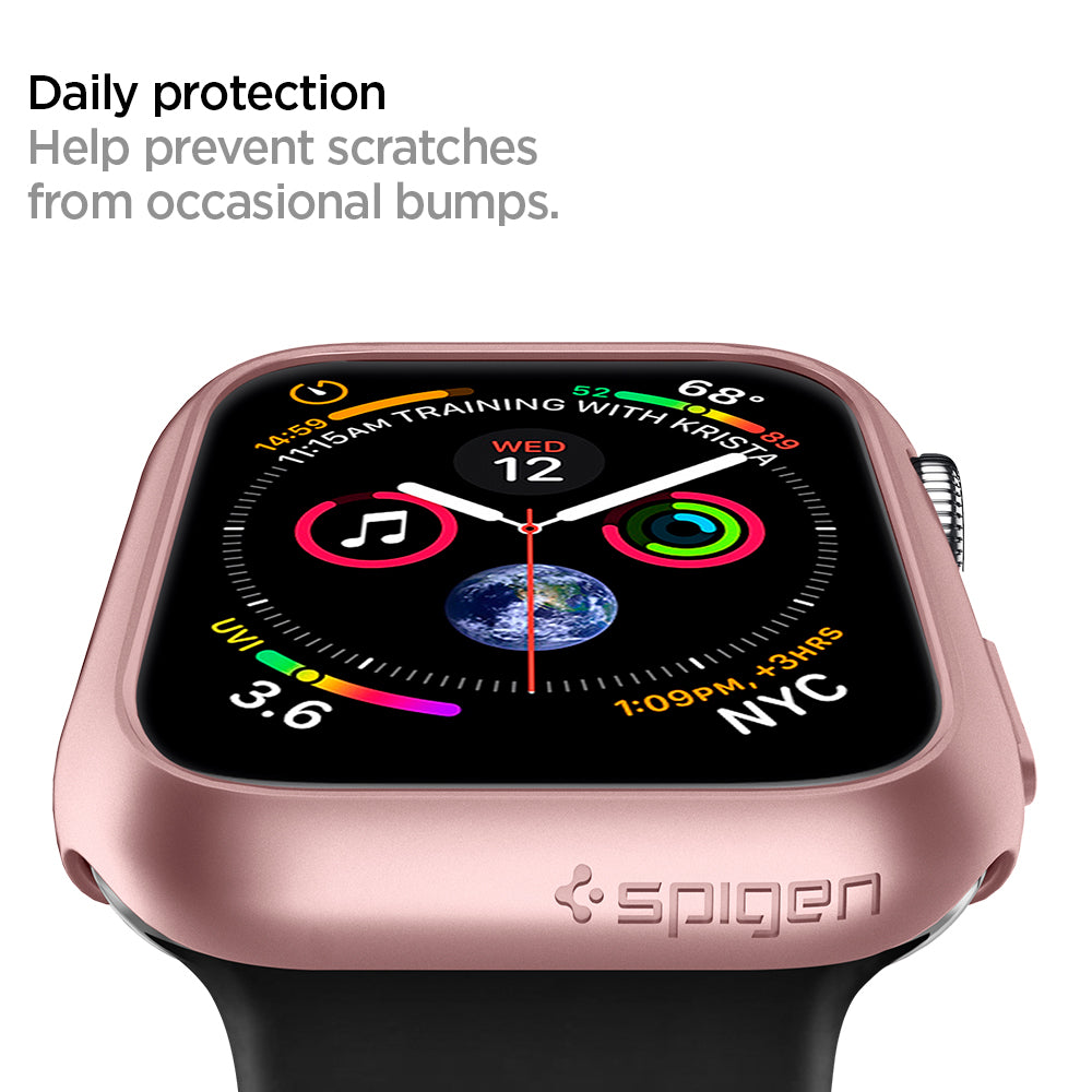 061CS24486 - Apple Watch Series (Apple Watch (40mm)) Case Thin Fit in rose gold help prevent scratches from occasional bumps. Daily protection