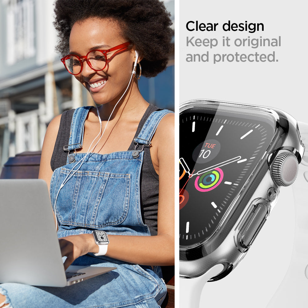 ACS00427 - Apple Watch Series (Apple Watch (40mm)) Case Ultra Hybrid in crystal clear keep it original and protected. Clear design.