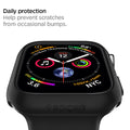 062CS24474 - Apple Watch Series (44mm) Case Thin Fit in black help prevent scratches from occasional bumps. Daily protection